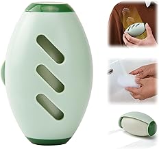Reusable Lint Roller Ball, Reusable Lint Roller, Washable Adhesive Roller, Reusable Sticky Lint Roller for Clothes, Pet Hair, Home (Green)