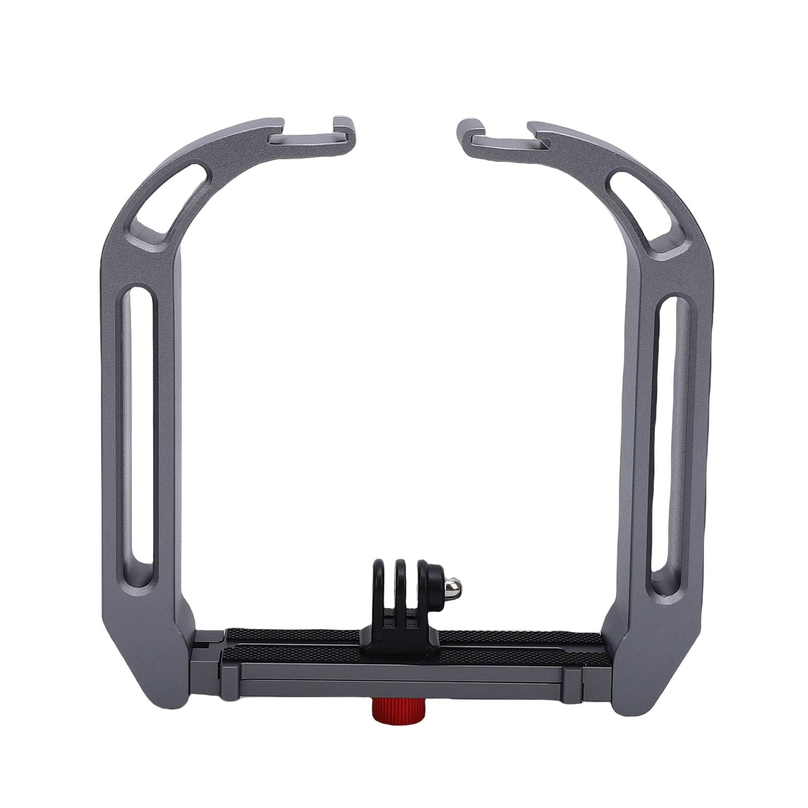 Alomejor Unterwasser-Stabilisator-Rig, Kamerakäfig aus Aluminiumlegierung mit Griff Zum Tauchen, Scuba-Vlogging, Kompatibel mit der Hero-Serie