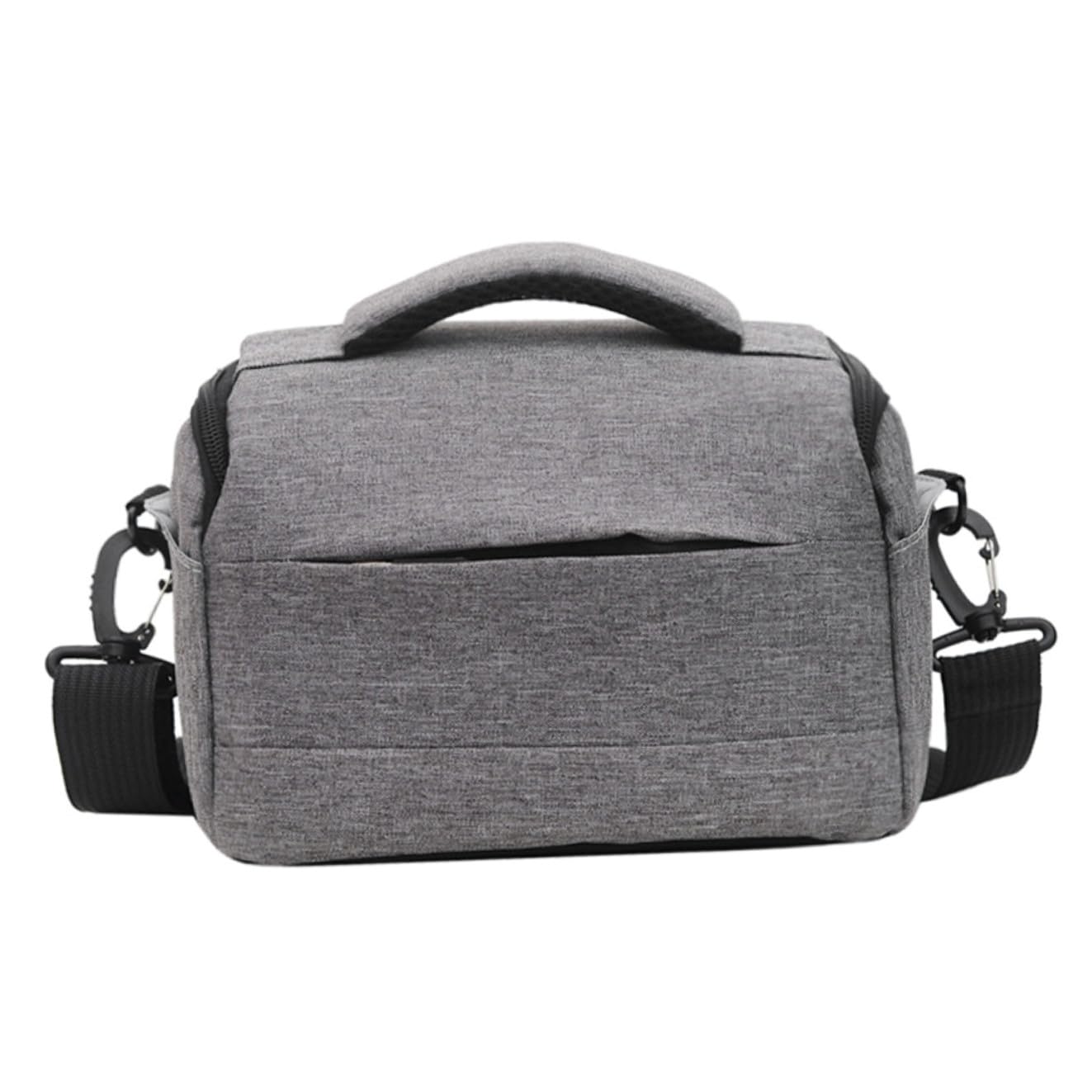 Bolsa Protectora para Cámara con Varios Compartimentos y Tejido Resistente Gris 8