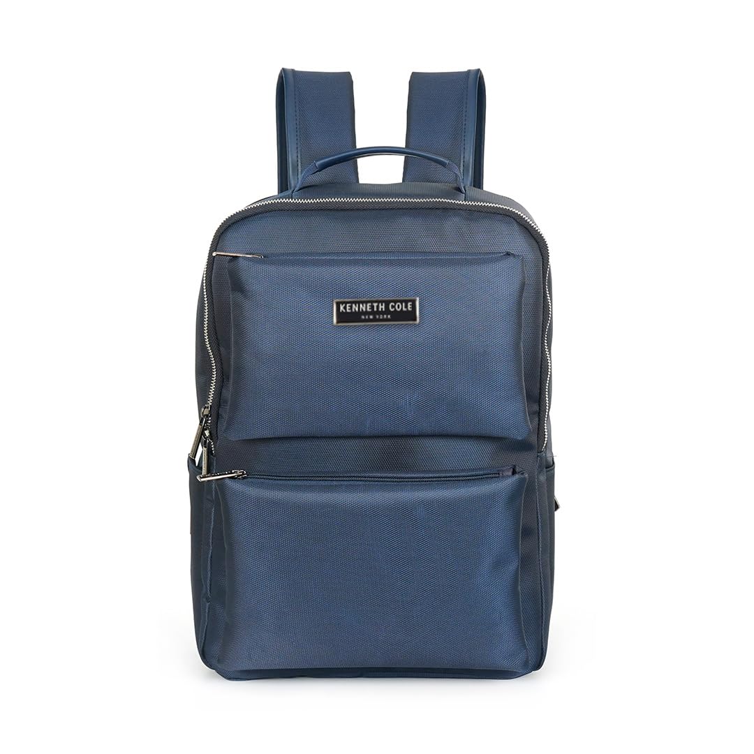 Unisex Expandable 15.6 inch Laptop Backpack | Premium Polyester | Padded, Multi-Pocket, Elegant & Professional | For Office & Travel Use Men's & Women's Bag-image-29