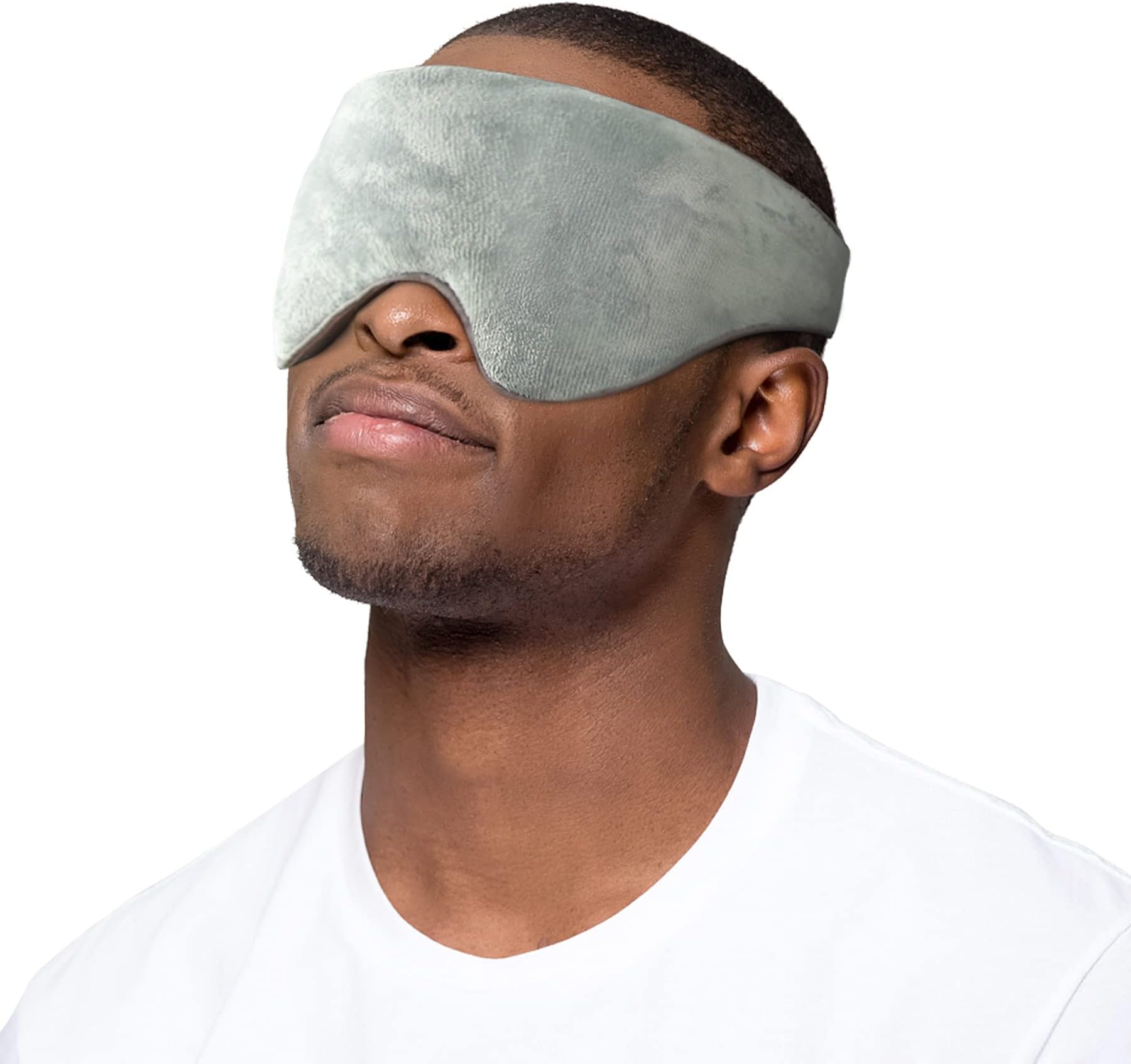 Mr. Sandman Weighted Eye Mask for Sleeping Migraines, Cold Hot Compress Therapy