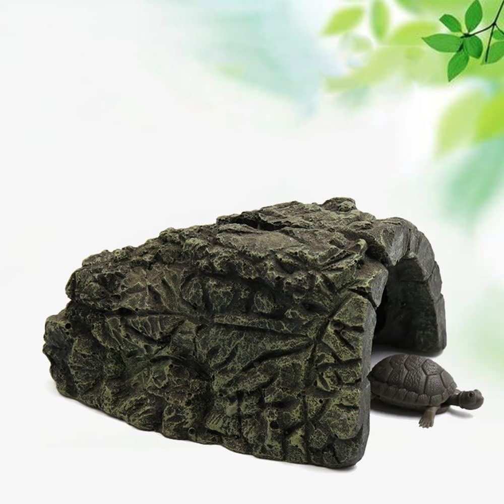 Amazon | CORHAD 爬虫類の隠れ家 トカゲ休息洞窟 ココナッツシェルター