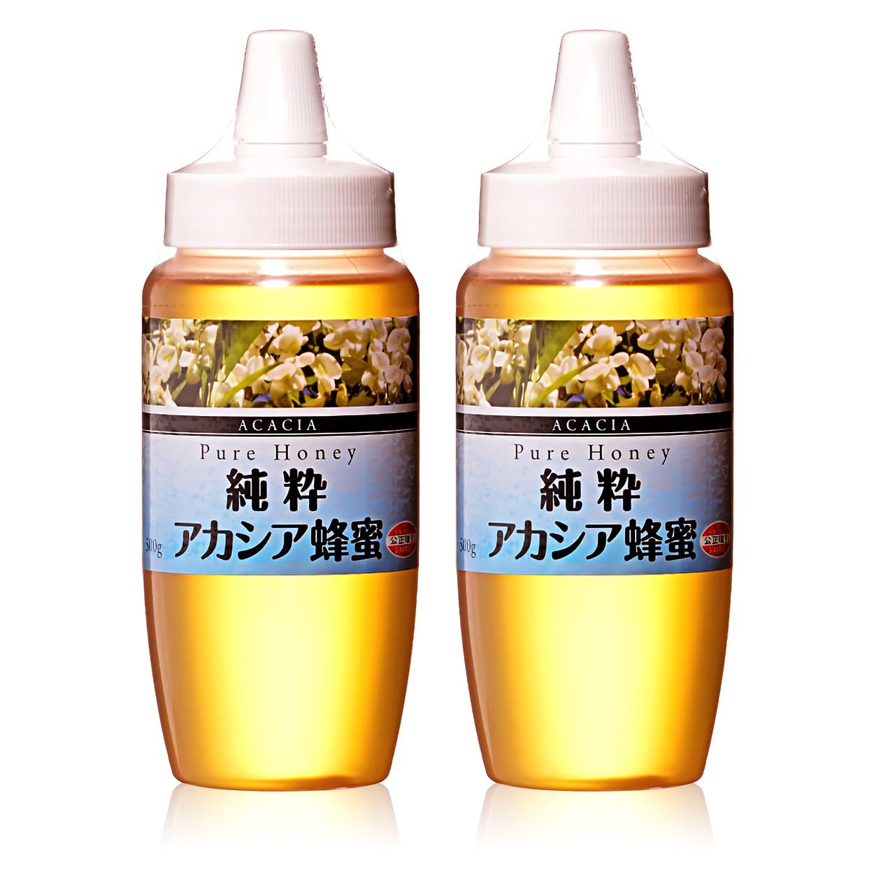 Amazon.co.jp: BeeWorks 純粋アカシア 蜂蜜 1000g (500gx2) 1kg