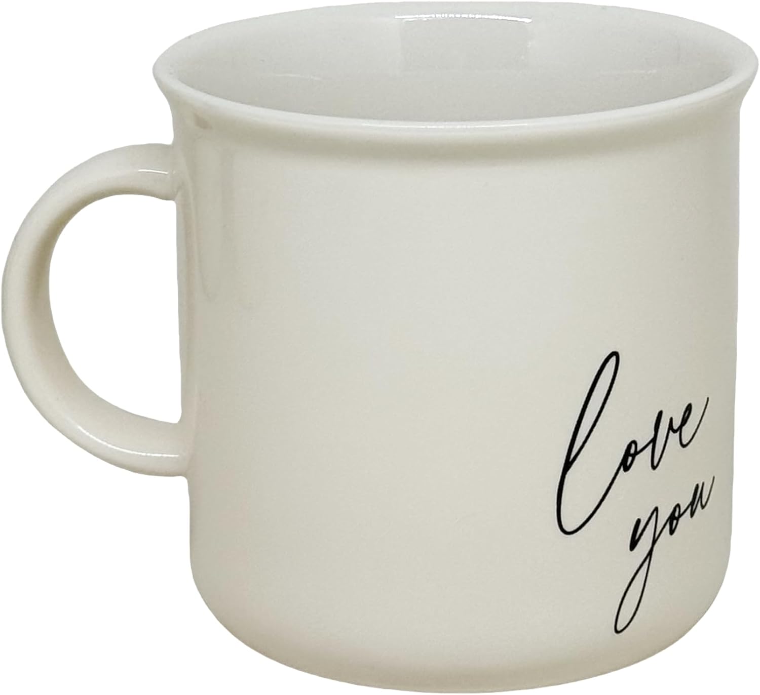 Sweet Water Decor Love You Coffee Mug, 11 oz Ceramic Cup, Dishwasher & Microwave Safe, Cute Mug for Moms, Wife & Grandma, Mother's Day & Birthday Gift Idea, For Tea & Espresso