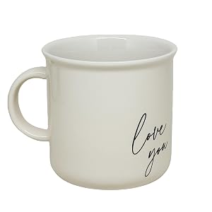 Sweet Water Decor Love You Coffee Mug 11 oz Ceramic Cup Dishwasher Microwave Safe Cute Mug for Moms