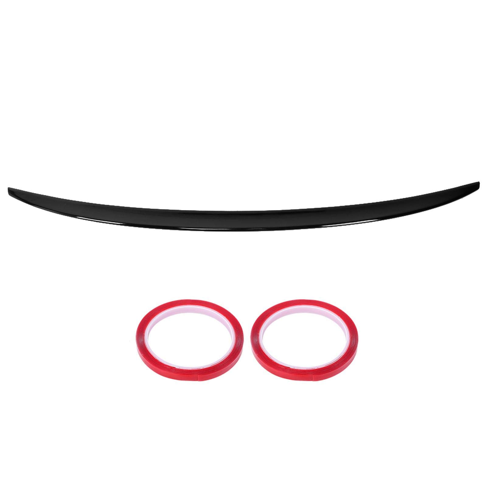 EBTOOLS pour audi a5 spoiler Aileron de coffre arrière, noir brillant aileron de couvercle de coffre arrière aileron de coffre aile accessoire de Modification de voiture adapté