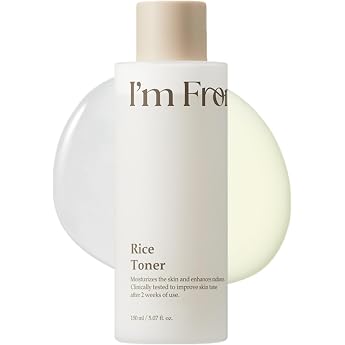 I'm From Rice Toner Korea Glow Milky Reis Toner Glass & Dewy Hydration Beruhigend reiswasser 150 ml