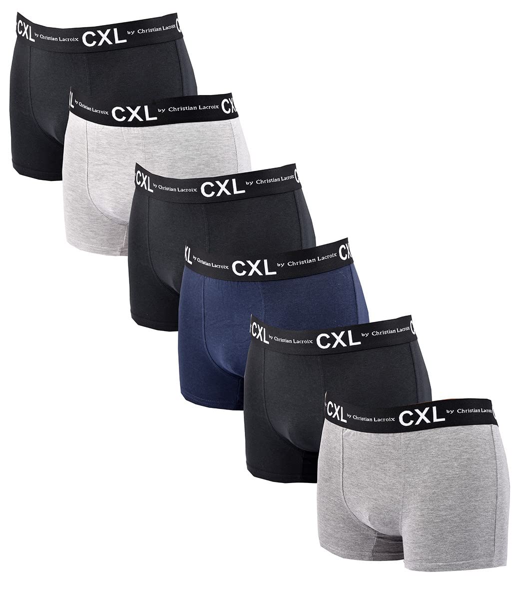 Ozabi Boxer CXL By LACROIX X6 (as8, alpha, xx_l, regular, regular, Pack of 6 Boxers CXL0290)