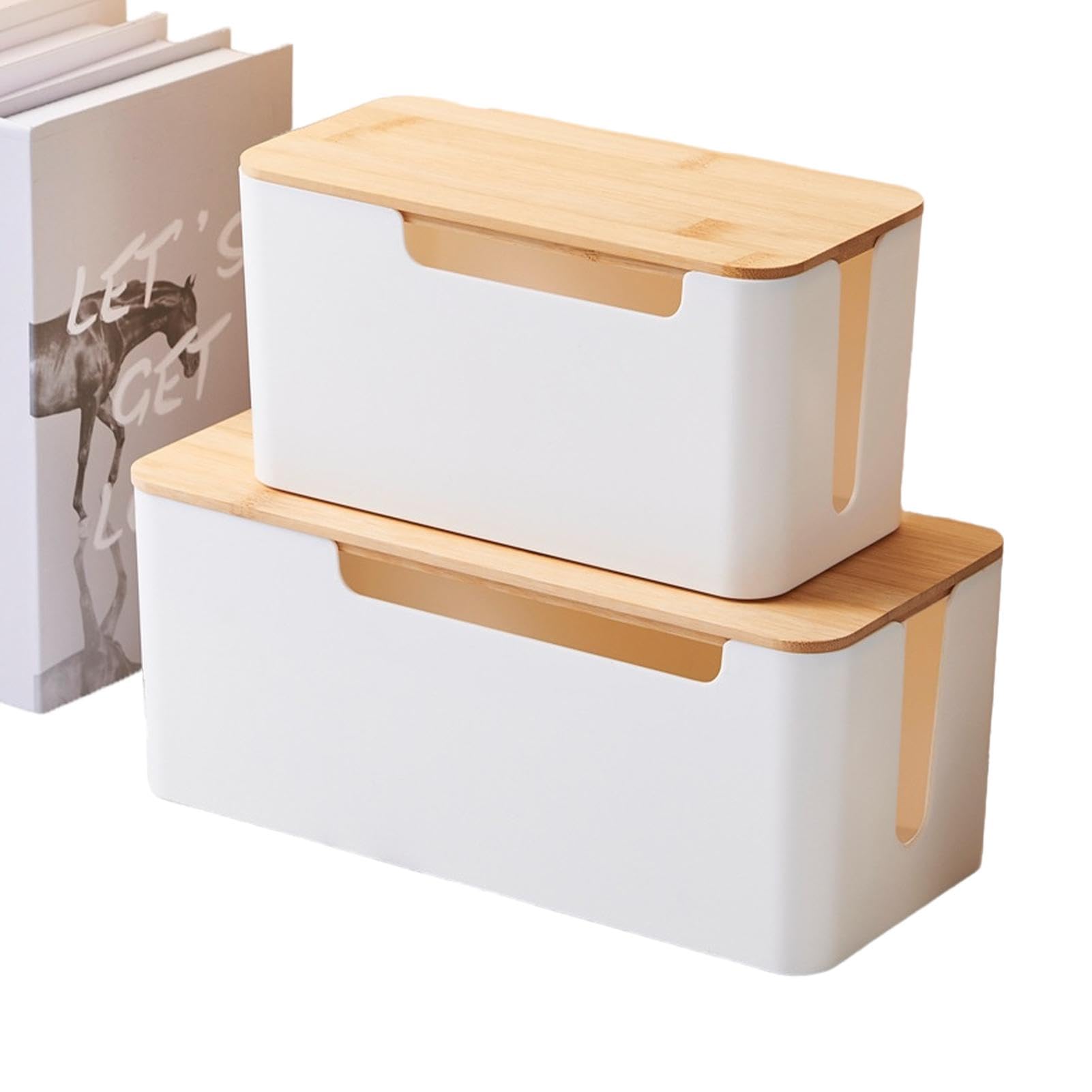 Cacher les cordons des multiprises avec la boîte de câbles