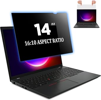 Magicmoon 14 Inch Privacy Screen Filter for 1610 Aspect Ratio Monitor