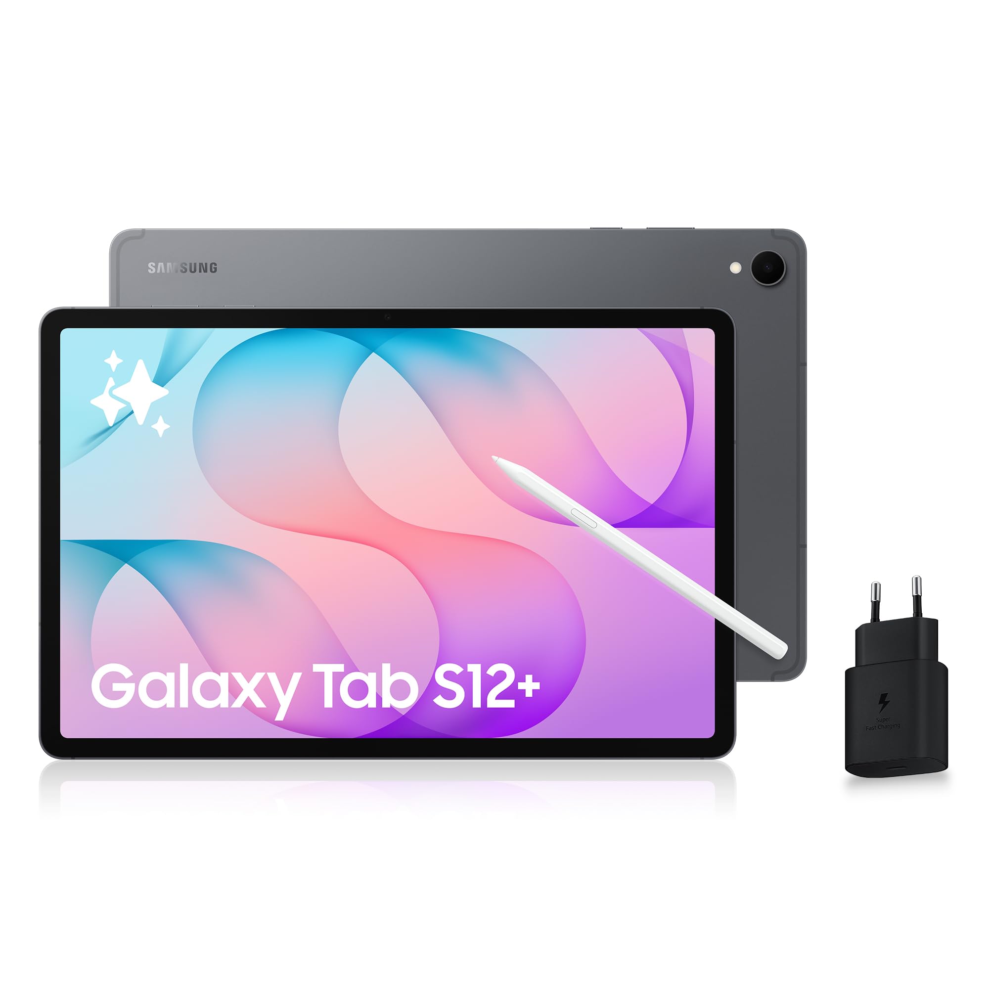 Samsung Galaxy Tab S12+, Tablette Android IA, 512 Go, WiFi, Anthracite