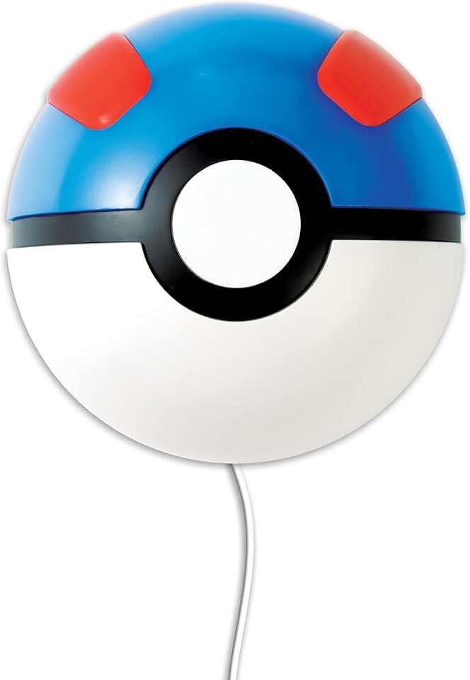 Ukonic Pokemon Poke Ball Great Ball 3D Wall Light