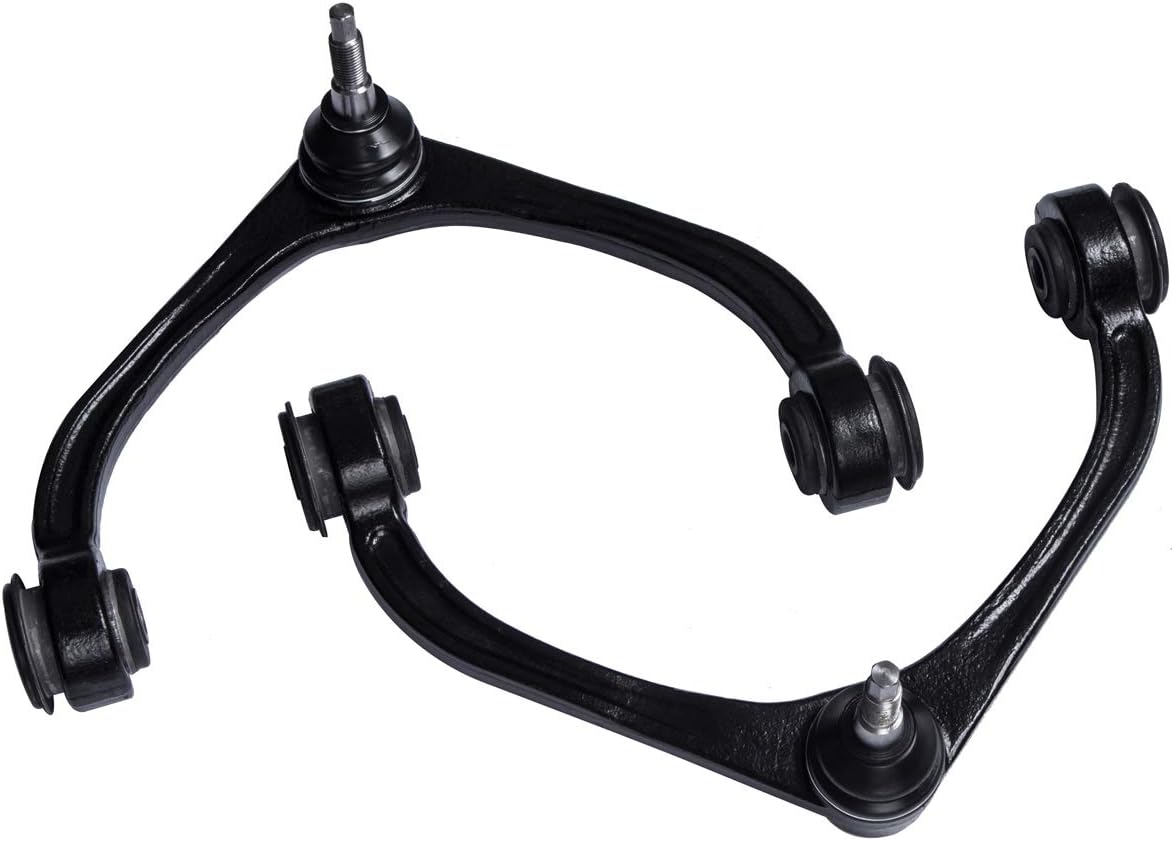 Left Right Front Upper Control Arm and Ball Joint Assembly Compatible Ram Dakota Dodge Dakota Mitsubishi Raider Driver and Passenger Side AUQDD 2PCS K620006 (Pair) Professional Suspension