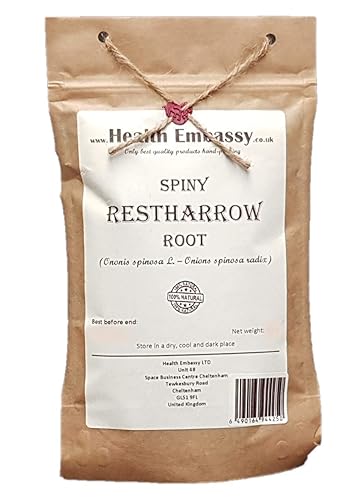 Health Embassy Spiny Restharrow Root | Ononis Spinosa L | Té de hierbas (3.53 oz)