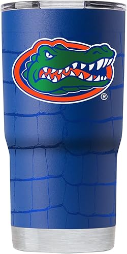 Miniatura 1 de Gametime Sidekicks Florida - Vaso azul de 20 onzas, con licencia oficial, acero inoxidable 18/8, doble pared, aislado al vacío, logotipos impresos