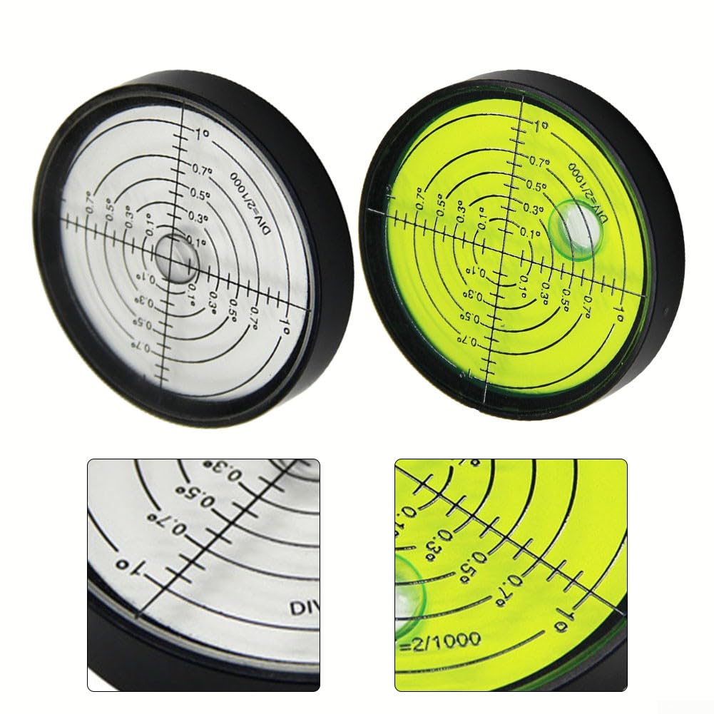 Livella A Bolla Cardanica Umei | 30mm | Alta Precisione | Verde | In Alluminio