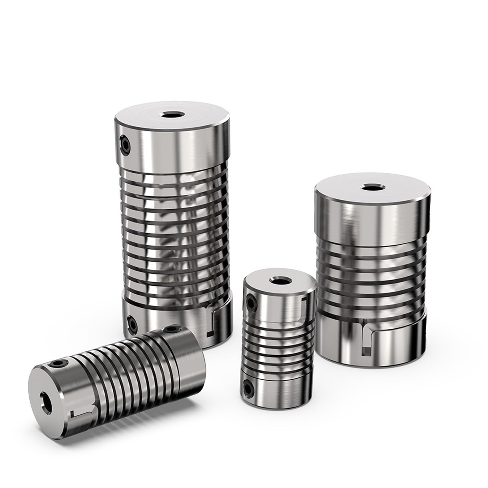 Accoppiamento a Molla Servomotore Passo-Passo Encoder D16L35 Filettatura Elastica Accoppiamento Flessibile Connessione Morbida Applicare Il Motore(7x10)