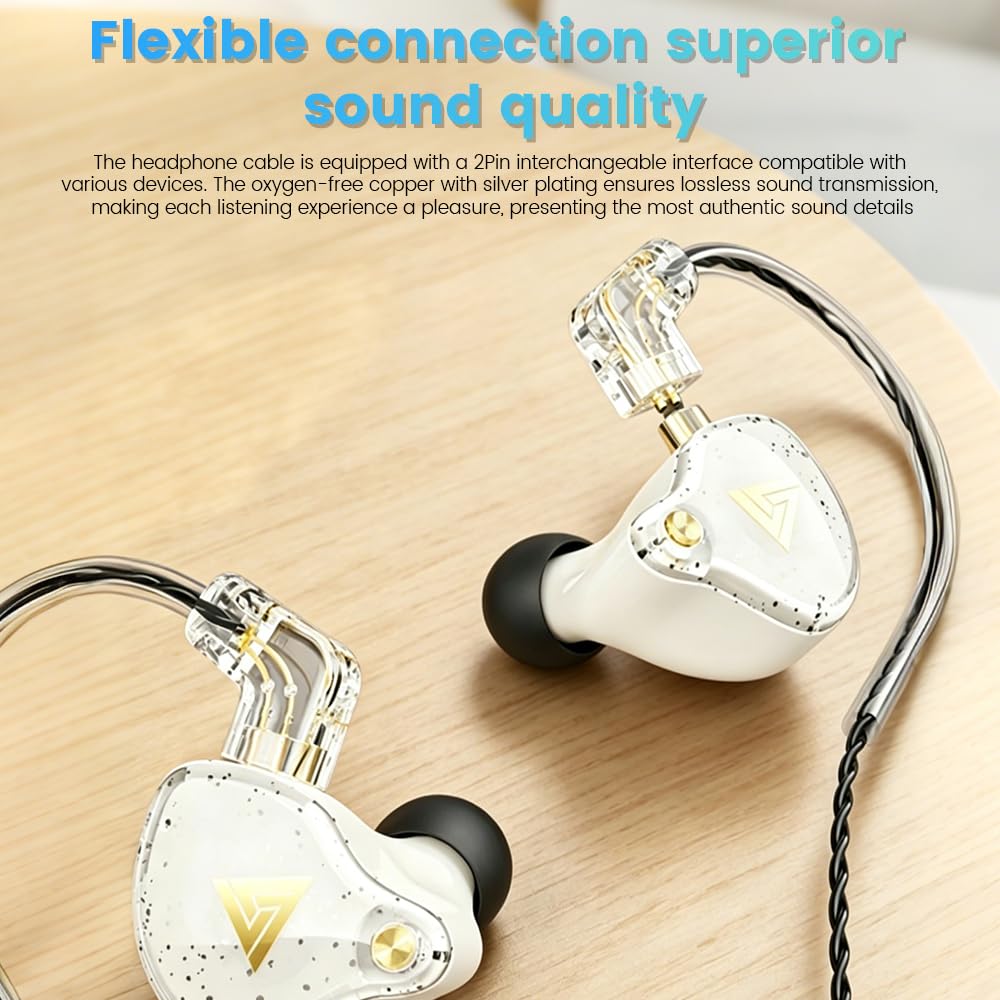 Amazon.com: Yeabomy Wired Gaming Earbuds, QKZ AK6 PRO in Ear