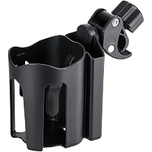 Stroller Cup Holder Compatible with Nuna Mixx/triv/trvl | Rotatable 2-in-1 Stroller Cup and Phone Holder,Upgrade Version with Compact Size