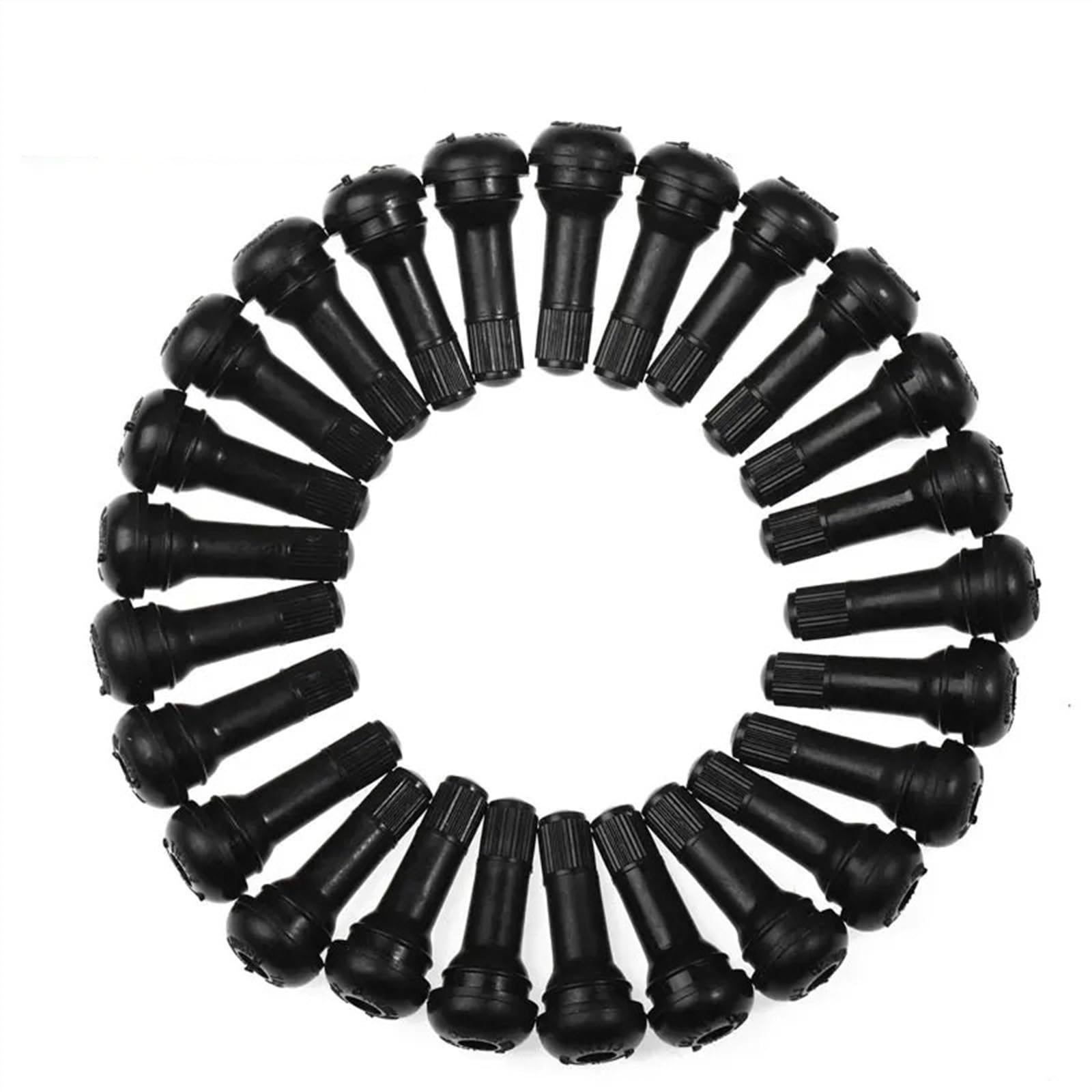 10/20/50 pezzi TR413 Snap-In valvola for pneumatici in gomma nera asta corta accessori for auto(50PCS)