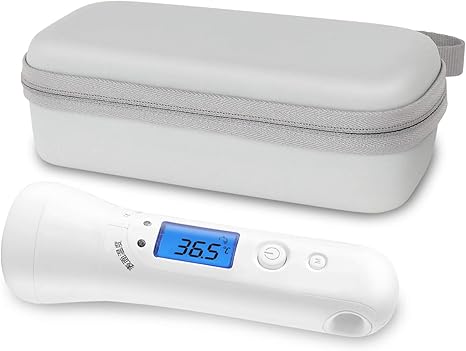 Amazon Co Jp 専用ケースセット Dretec ドリテック 体温計 非接触 医療機器認証取得 スピード 正確 液晶色で分かる結果 おでこ こめかみ 電子 3秒 測定 赤ちゃん ベビー ホワイト 使用環境温度 15 40 メモリー付き ホーム キッチン