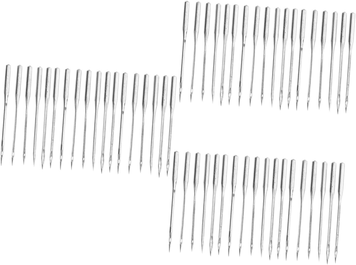 CORHAD 180 Pcs 1 Material Sewing Machine Needles Sizes 9-18 Set Regular Point Sturdy and Durable Ideal for Home and Use