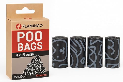 Flamingo Bolsa para LA Caca Basic HEADY Negra 4x15PZS