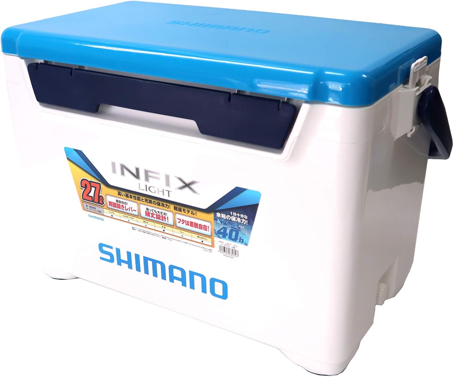 シマノ Shimano 釣り用 クーラーボックス インフィクス ライト 27リットル Sホワイト シマノ Shimano スポーツ アウトドア Amazon