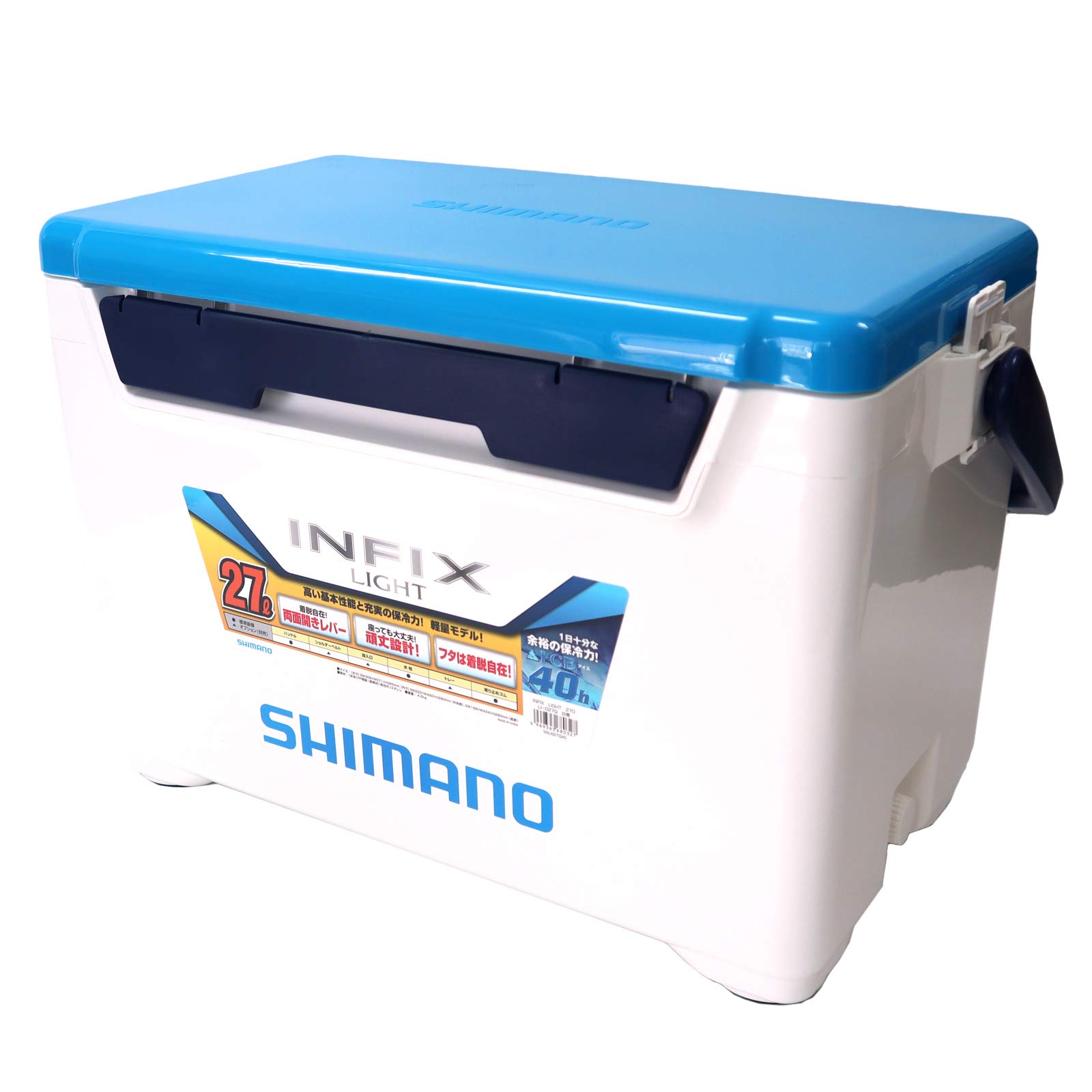 Amazon.co.jp: Shimano Inix Light 27L Small White Blue Fishing
