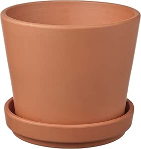 MUSKOTBLOMMA Vaso Con Sottovaso, Da Interno/esterno Terracotta, 12 Cm - Foto 6