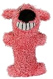 Multipet LOOfA Dog for Cats, 3 Inches Cat Toy (Assorted Color, 1 Pack)