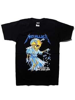 Amazon | バンドTシャツ ロックTシャツ Metallica メタリカ M