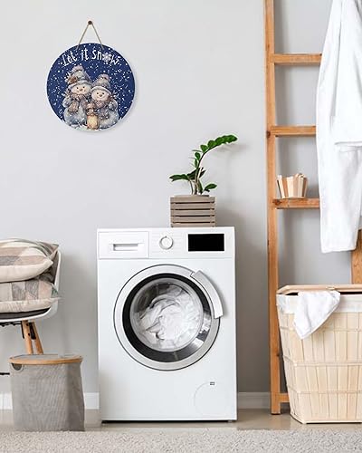 Miniatura 8 de Letrero de bienvenida para decoración de puerta delantera, corona de 10 pulgadas, decoración navideña para porche, jardín, inauguración de la casa,