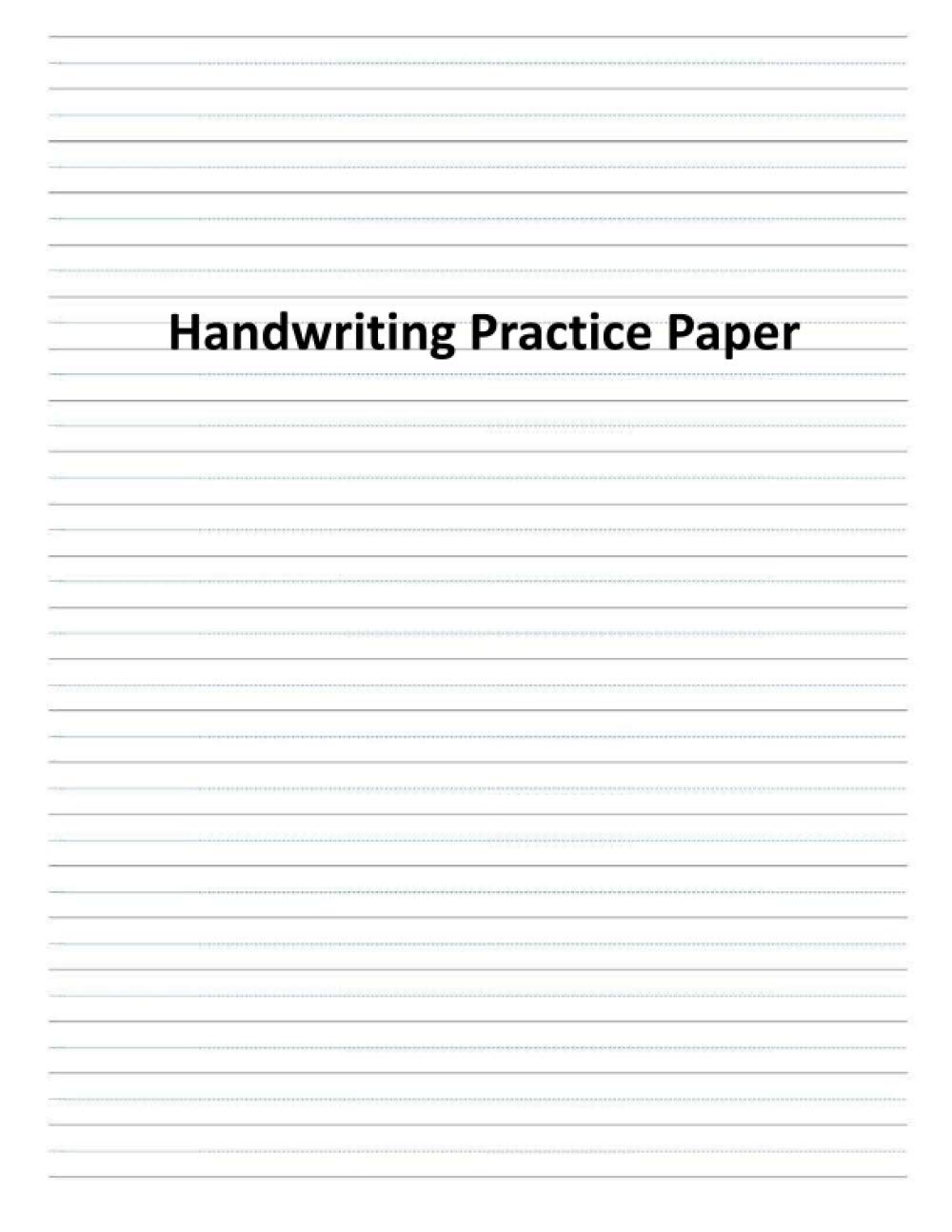Handwriting Practice Paper: Handwriting Practice workbook for kids Ages 3-5
