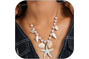 Seashell Necklace: Beachy Charm for a Summery Vibe