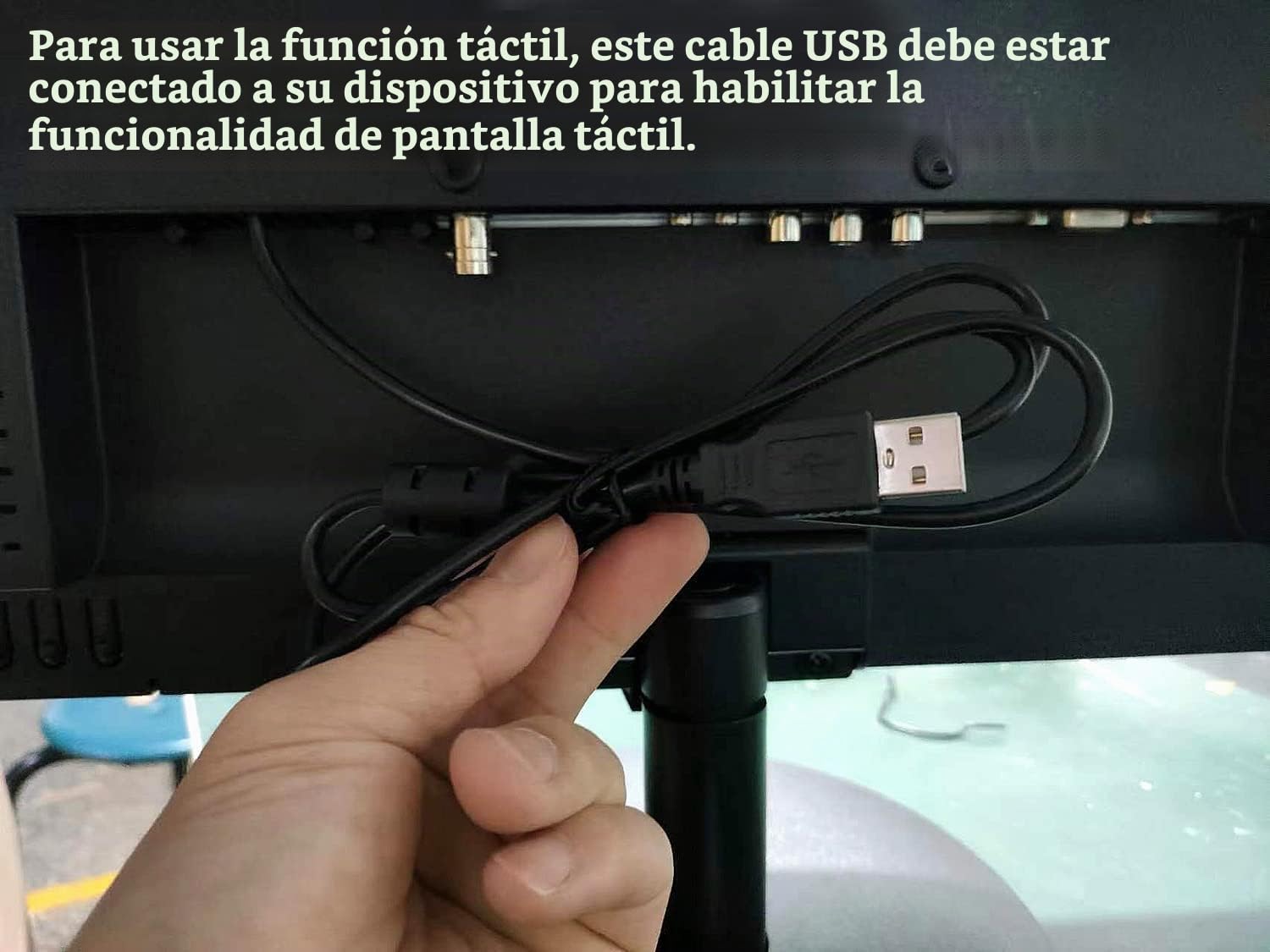 19 Inch Pulgadas Monitoreo de Pantalla táctil cámara CCTV Monitor | multifunción compatible con BNC, HDMI, VGA, AV, USB interfaz de entrada monitor computadora LCD resolución de 1440 x 900