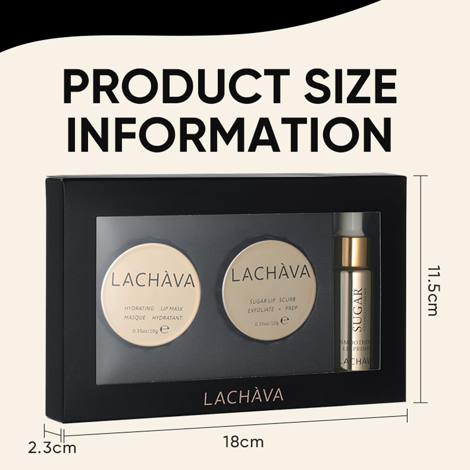 Kit De Soin Des Lèvres Hydratant, Gommage Et Masque De Sommeil Réparateur