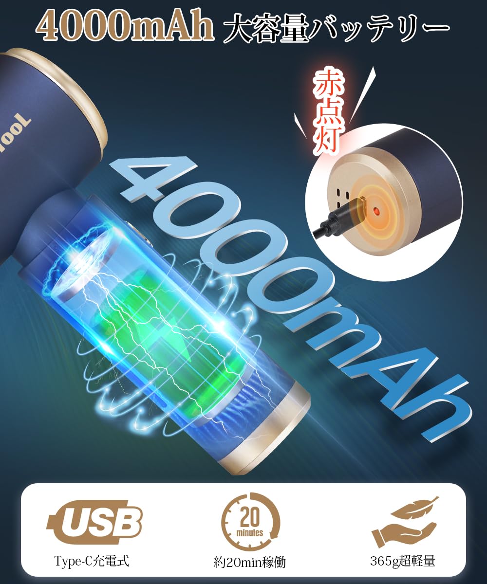 コンパクト強力掃除機　30000PA Amazon | 【新登場】ハンディクリーナー 多機能 車用掃除機 コードレス