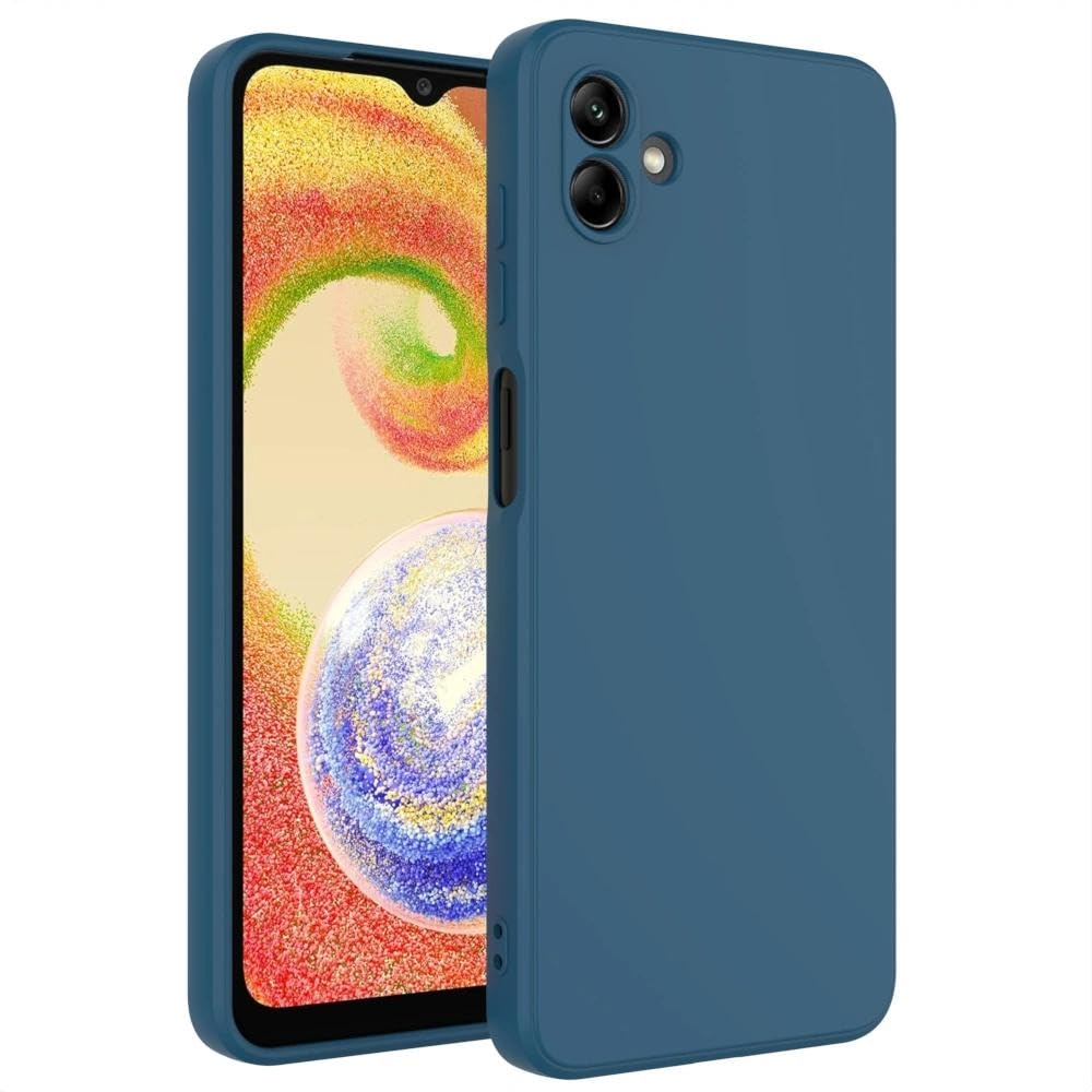 for Samsung Galaxy A07 Case Dark Blue, Scratch Resistant with Soft Touch, Slim Thin Phone Cover for Galaxy A07