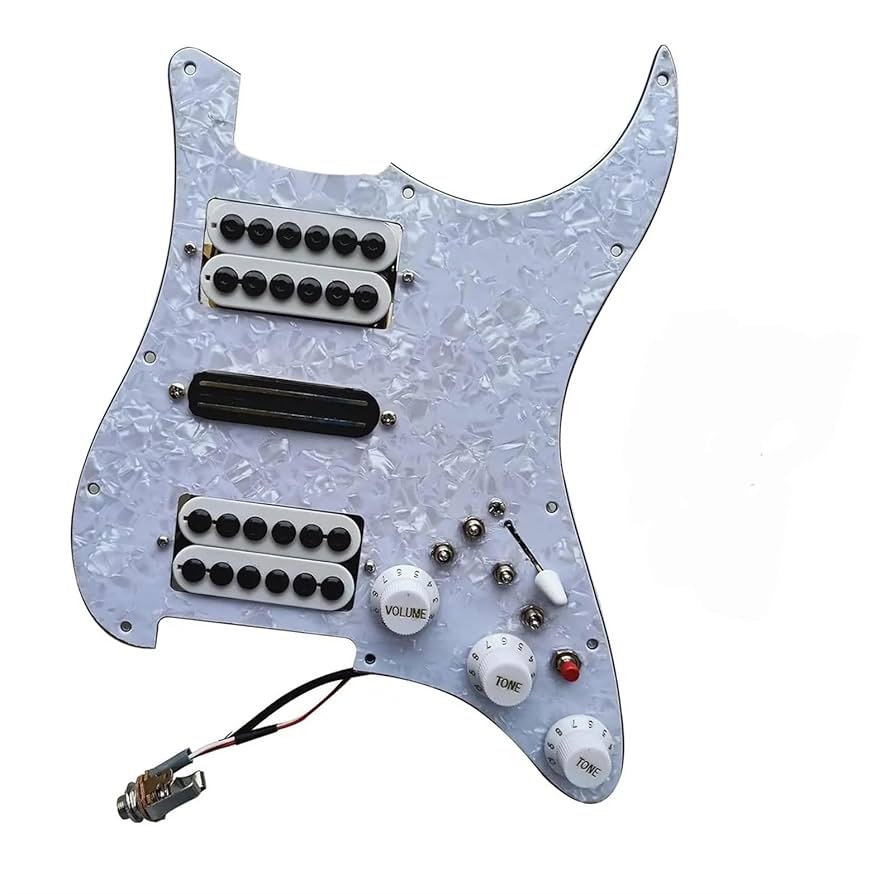 Amazon | 配線済み HSH 高出力ミニハムバッカーピックアップ