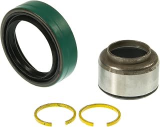 National 5693 Oil Seal Kit - Premium Fluoroelastomer Crankshaft Seal, Spring Loaded Multi-Lip, -40°F to 400°F