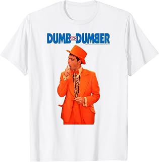 Dumb and Dumber Lloyd in Orange Tuxedo Funny Movie T-Shirt