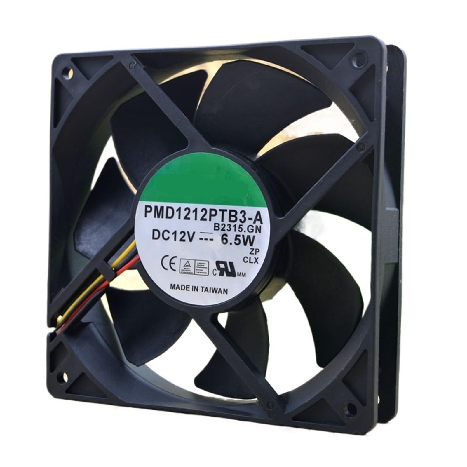 YUSKICCNE PMD1212PTB3-A 12V 6.5W 3wires 12025 120 * 120 * 25mm 12cm Cooling Fan