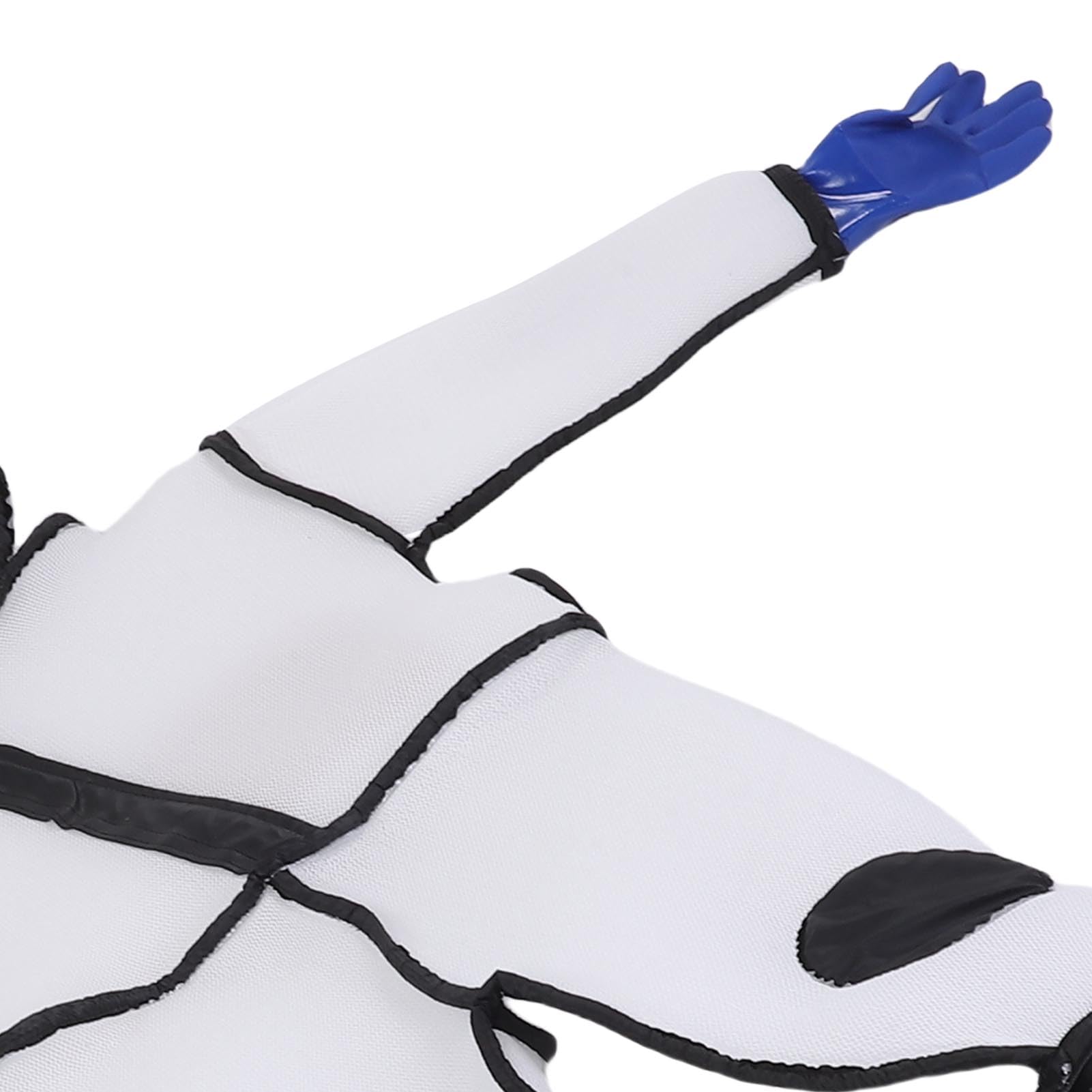 CHICIRIS Tuta da Apicoltore per Tutto il Corpo con Velo Tuta da Ape Traspirante in Cotone 3D per Apicoltori Protezione Migliorata Dalle Punture Attrezzatura per la Raccolta del Adatta a 175-180 Cm