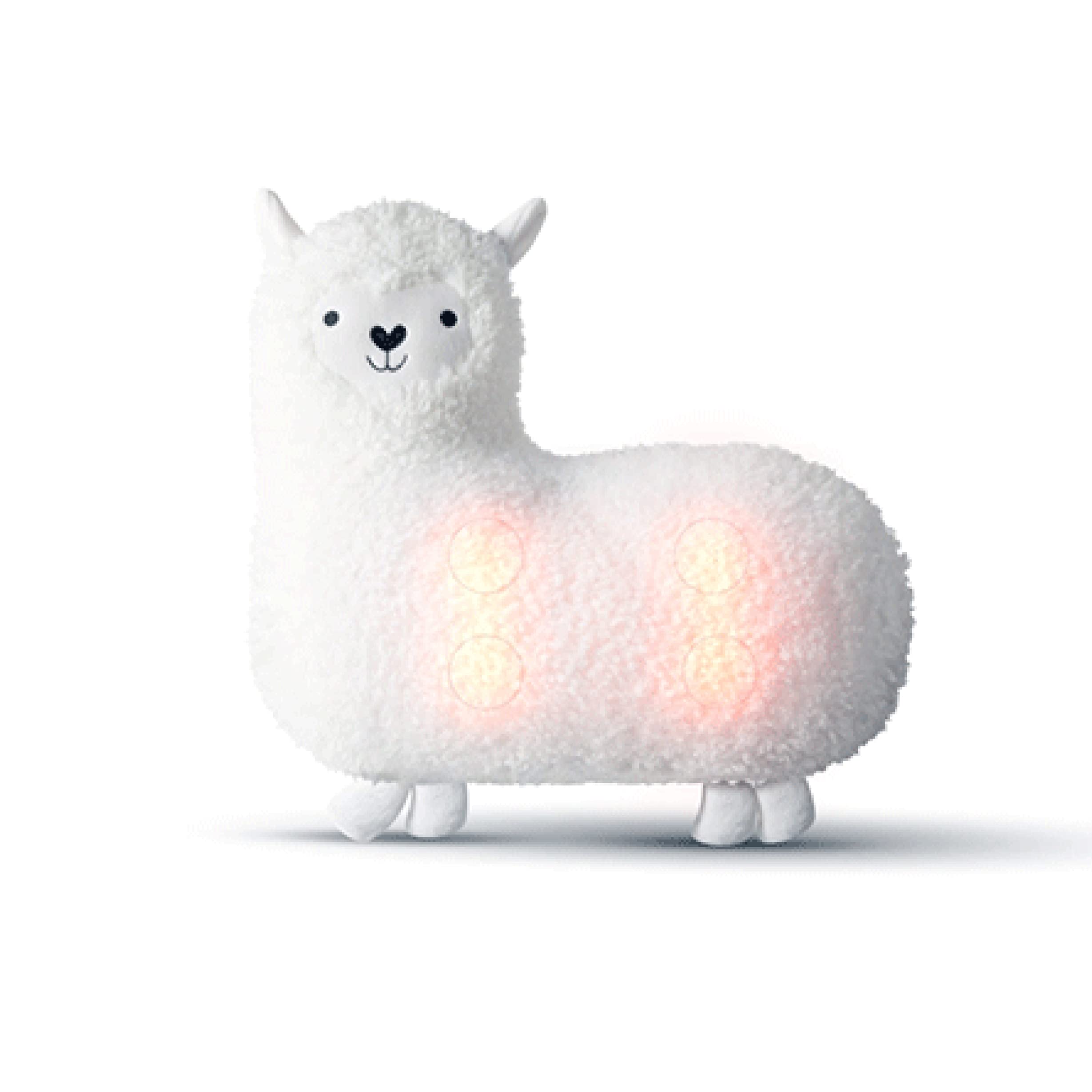 Alpaca massage pillow Back Massager,Cushion Massage Pillow Neck Massager for Pain Relief,Kneading for Back,Calf,Legs,Foot,Waist,Legs,Body Muscle,Use at Home Office and Car