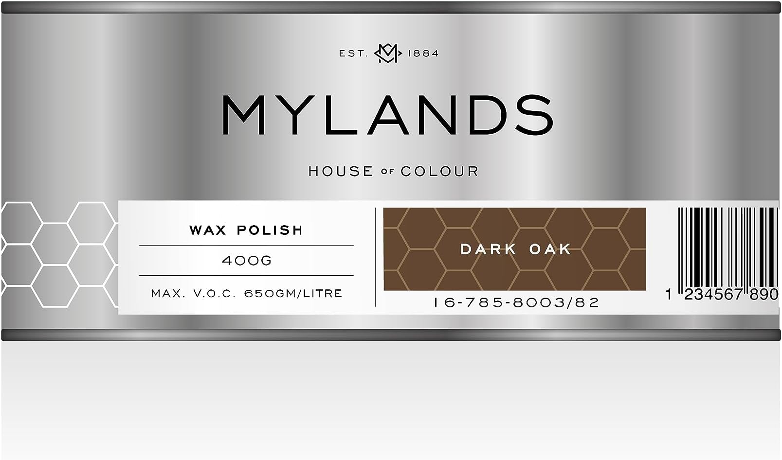 MylandsWax Polish Dark Oak - 400g
