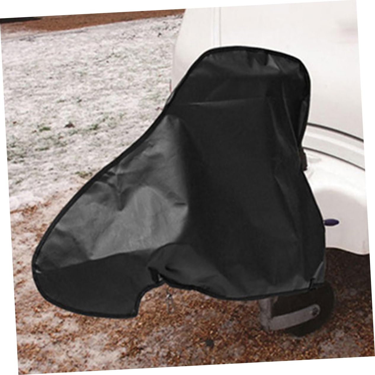 3 Piezas Cubierta Enganche Remolque Cubierta Gancho Remolque RV Caravana Outdoor Storage Cortavientos Parasol Coche Billetera Viaje Sombra Enganche Prueba