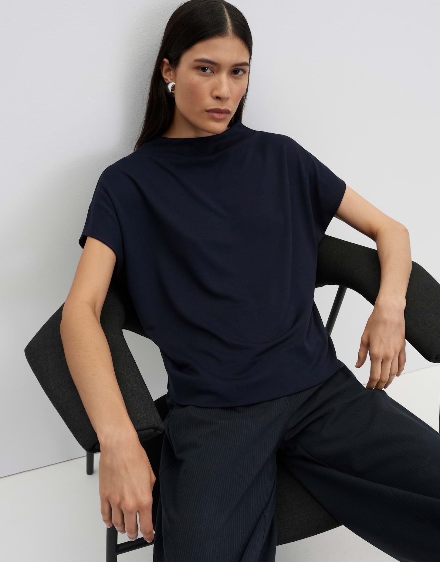 someday Damen Sweatshirt | Sweatshirt aus weichem Viskose Mix Regular Fit