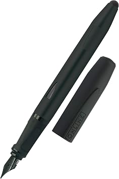 ONLINE Switch Expert Cartridge Fountain Pen & Touch Pen in One for Tablets & Smartphones Multifunction Pen with Standard Ink Cartridges Black Iridium Nib F Nib