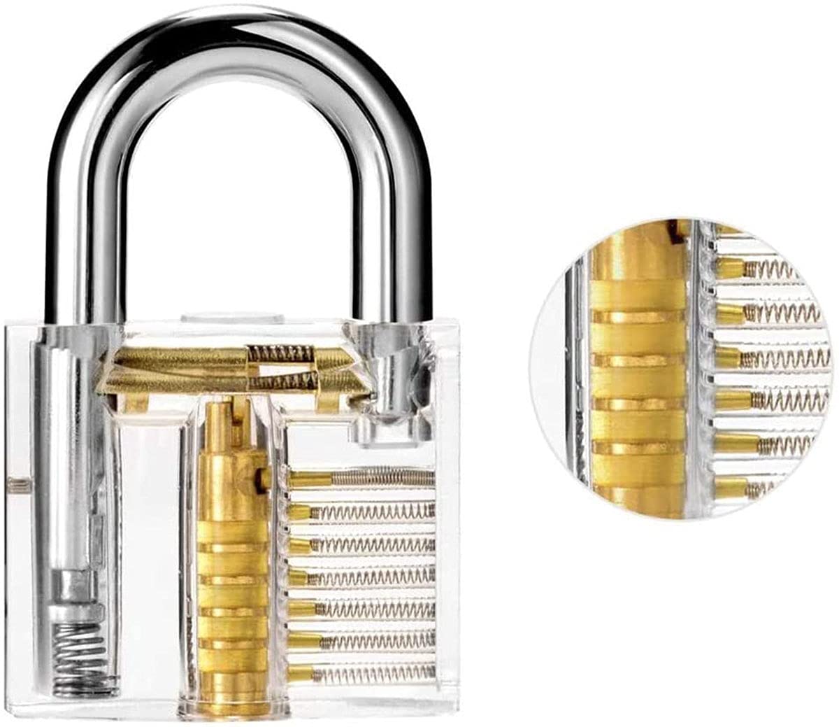 10 Lucchetti CITY By ISEO - Rettangolari 30 Mm | Sicurezza Per Caschi, Cancelli, Armadietti - Foto 5